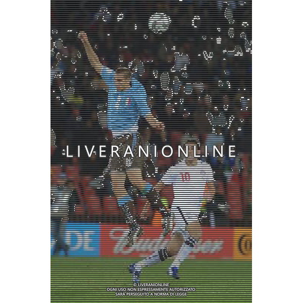 chiellini giorgio(italy )ahmed eid(egypt) , JUNE 18, 2009 - Football : fifa confederation cup south africa 2009 ,Group Stage B, final match between Egypt 1-0 Italy at Ellis park Stadium ,Johannesburg, South Africa Egitto - Italia Confederation Cup Sud Africa 18/06/2009 ©Agenzia Aldo Liverani Sas 