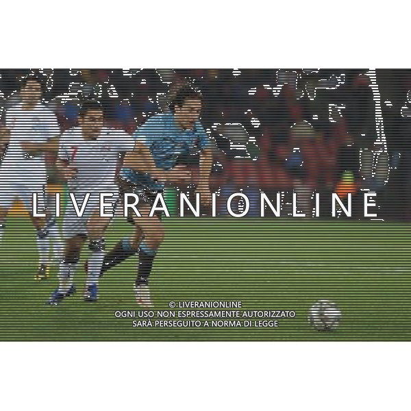 toni luca(italy )ahmed fathi(egypt) , JUNE 18, 2009 - Football : fifa confederation cup south africa 2009 ,Group Stage B, final match between Egypt 1-0 Italy at Ellis park Stadium ,Johannesburg, South Africa Egitto - Italia Confederation Cup Sud Africa 18/06/2009 ©Agenzia Aldo Liverani Sas 