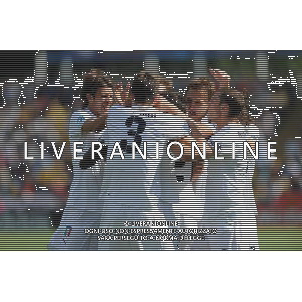 17¡ UEFA European U21 Championship 2007/2009 MD2 GroupA Helsingborg - 19.06.2009 Svezia-Italia Nella Foto: ABBRACCI ESULTANZA ITALIA /Ph.Vitez-Ag. Aldo Liverani