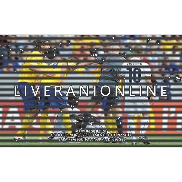 17¡ UEFA European U21 Championship 2007/2009 MD2 GroupA Helsingborg - 19.06.2009 Svezia-Italia Nella Foto:CARTELLINO ROSSO PER ESPULSIONE DI MARIO BALOTELLI /Ph.Vitez-Ag. Aldo Liverani