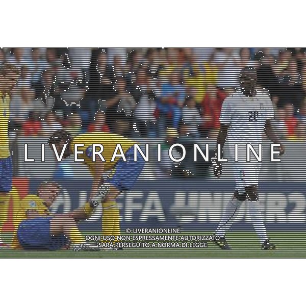 17¡ UEFA European U21 Championship 2007/2009 MD2 GroupA Helsingborg - 19.06.2009 Svezia-Italia Nella Foto:ESPULSIONE DI MARIO BALOTELLI /Ph.Vitez-Ag. Aldo Liverani