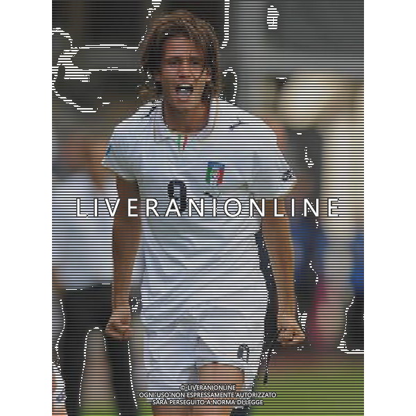 17¡ UEFA European U21 Championship 2007/2009 MD2 GroupA Helsingborg - 19.06.2009 Svezia-Italia Nella Foto: ROBERT ACQUAFRESCA ESULTANZA DOPO IL GOL /Ph.Vitez-Ag. Aldo Liverani