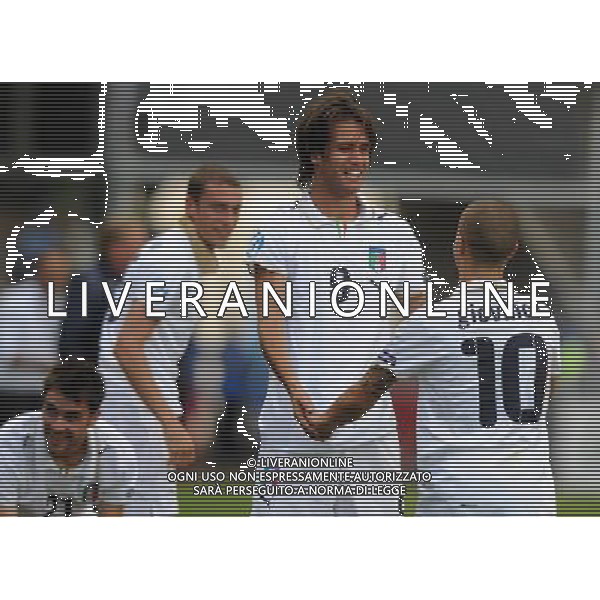 17¡ UEFA European U21 Championship 2007/2009 MD2 GroupA Helsingborg - 19.06.2009 Svezia-Italia Nella Foto: ROBERT ACQUAFRESCA ESULTANZA DOPO IL GOL /Ph.Vitez-Ag. Aldo Liverani