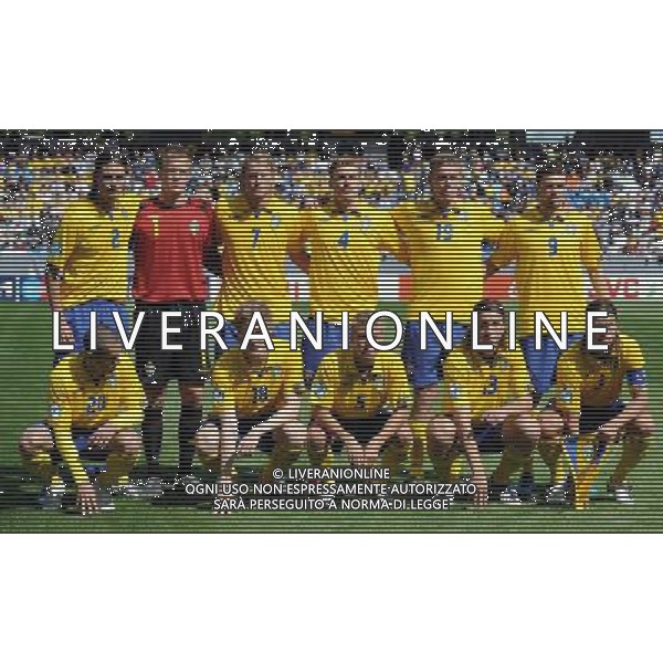 17¡ UEFA European U21 Championship 2007/2009 MD2 GroupA Helsingborg - 19.06.2009 Svezia-Italia Nella Foto:SVEZIA FORMAZIONE /Ph.Vitez-Ag. Aldo Liverani