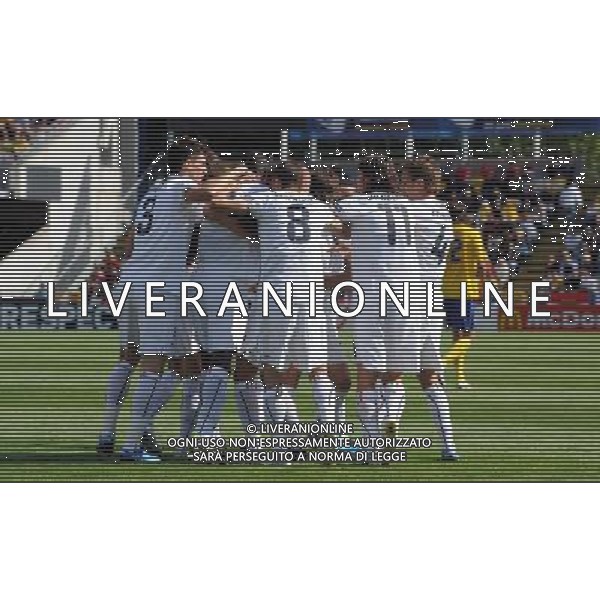 17¡ UEFA European U21 Championship 2007/2009 MD2 GroupA Helsingborg - 19.06.2009 Svezia-Italia Nella Foto: ABBRACCI ESULTANZA ITALIA /Ph.Vitez-Ag. Aldo Liverani