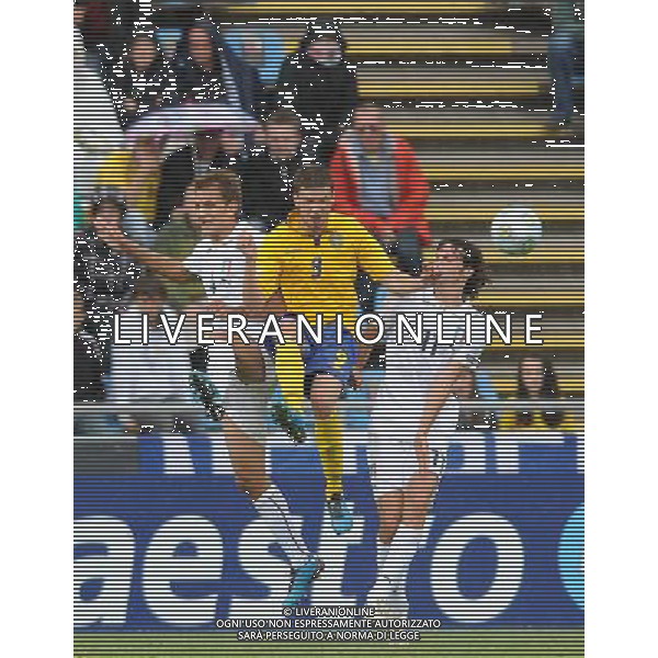 17¡ UEFA European U21 Championship 2007/2009 MD2 GroupA Helsingborg - 19.06.2009 Svezia-Italia Nella Foto:BERG-DE CEGLIE-CRISCITO /Ph.Vitez-Ag. Aldo Liverani