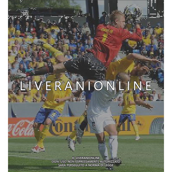 17¡ UEFA European U21 Championship 2007/2009 MD2 GroupA Helsingborg - 19.06.2009 Svezia-Italia Nella Foto:DAHLIN JOHAN-BJARSMYR MATTIAS-GIOVINCO SEBASTIAN /Ph.Vitez-Ag. Aldo Liverani