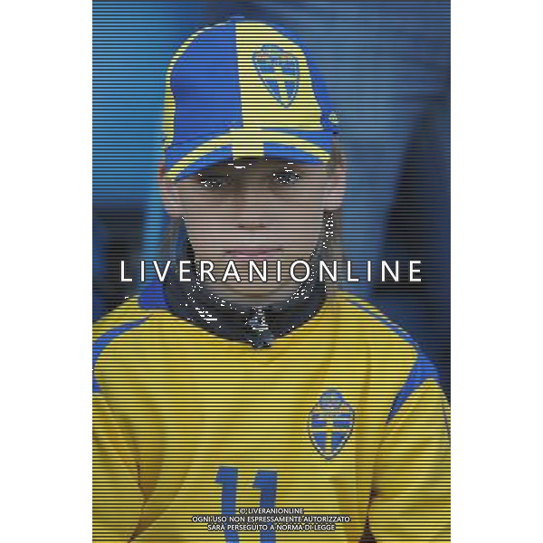 17¡ UEFA European U21 Championship 2007/2009 MD2 GroupA Helsingborg - 19.06.2009 Svezia-Italia Nella Foto:TIFOSA SVEZIA /Ph.Vitez-Ag. Aldo Liverani