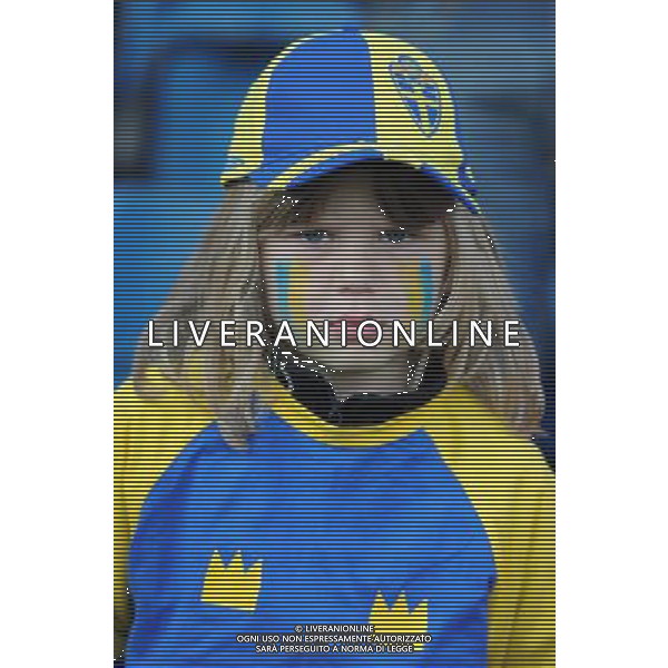 17¡ UEFA European U21 Championship 2007/2009 MD2 GroupA Helsingborg - 19.06.2009 Svezia-Italia Nella Foto:TIFOSA SVEZIA /Ph.Vitez-Ag. Aldo Liverani