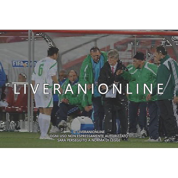 JUNE 20, 2009 - Football : fifa confederation cup south africa 2009 ,Group Stage A, final match between Iraq 0-0 New zeland at Ellis park Stadium ,Johannesburg, South Africa NELLA FOTO milutinovic bora coach( iraq) AG ALDO LIVERANI 