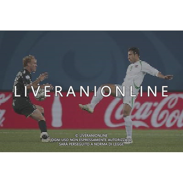 JUNE 20, 2009 - Football : fifa confederation cup south africa 2009 ,Group Stage A, final match between Iraq 0-0 New zeland at Ellis park Stadium ,Johannesburg, South Africa NELLA FOTO salih sadir(iraq)elliott simon(new zeland) AG ALDO LIVERANI 