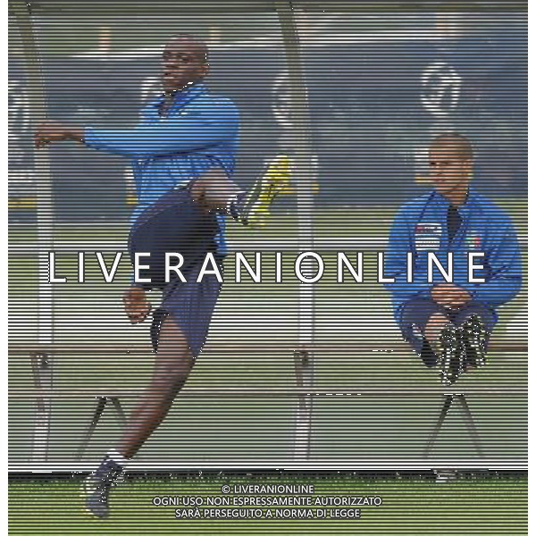 17¡ UEFA European U21 Championship 2007/2009 Helsingborg - 20.06.2009 Allenamento Italia Nella Foto:BALOTELLI MRIO-GIOVINCO SEBASTIAN /Ph.Vitez-Ag. Aldo Liverani