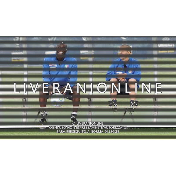 17¡ UEFA European U21 Championship 2007/2009 Helsingborg - 20.06.2009 Allenamento Italia Nella Foto:BALOTELLI MRIO-GIOVINCO SEBASTIAN /Ph.Vitez-Ag. Aldo Liverani