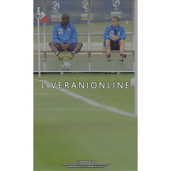 17¡ UEFA European U21 Championship 2007/2009 Helsingborg - 20.06.2009 Allenamento Italia Nella Foto:BALOTELLI MRIO-GIOVINCO SEBASTIAN /Ph.Vitez-Ag. Aldo Liverani