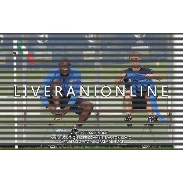 17¡ UEFA European U21 Championship 2007/2009 Helsingborg - 20.06.2009 Allenamento Italia Nella Foto:BALOTELLI MRIO-GIOVINCO SEBASTIAN /Ph.Vitez-Ag. Aldo Liverani