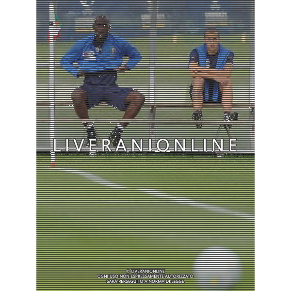 17¡ UEFA European U21 Championship 2007/2009 Helsingborg - 20.06.2009 Allenamento Italia Nella Foto:BALOTELLI MRIO-GIOVINCO SEBASTIAN /Ph.Vitez-Ag. Aldo Liverani