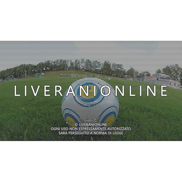 17¡ UEFA European U21 Championship 2007/2009 Helsingborg - 20.06.2009 Allenamento Italia Nella Foto:PALLONE EUROPEI E CAMPO ALLENAMENTO ITALIA /Ph.Vitez-Ag. Aldo Liverani