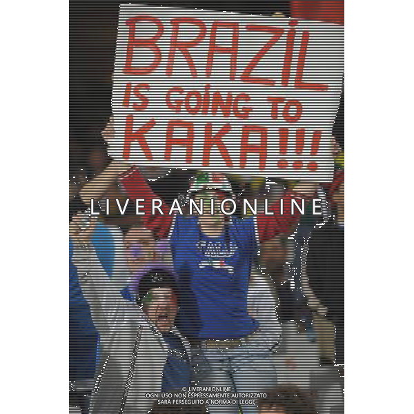JUNE 21, 2009 - Football : fifa confederation cup south africa 2009 ,Group Stage B, final match between Italy 0-3 Brazil at Loftus Versfeld Stadium ,Pretoria, South Africa. NELLA FOTO TIFOSI ITALIA AG ALDO LIVERANI 