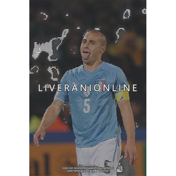 JUNE 21, 2009 - Football : fifa confederation cup south africa 2009 ,Group Stage B, final match between Italy 0-3 Brazil at Loftus Versfeld Stadium ,Pretoria, South Africa. NELLA FOTO cannavaro fabio (italy ) AG ALDO LIVERANI 