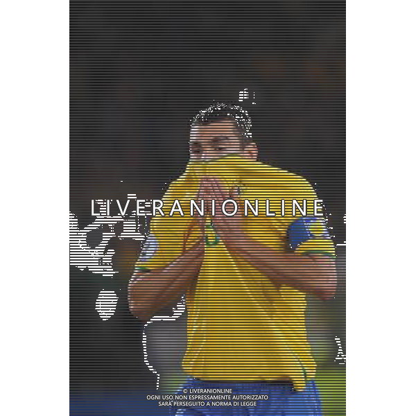 JUNE 21, 2009 - Football : fifa confederation cup south africa 2009 ,Group Stage B, final match between Italy 0-3 Brazil at Loftus Versfeld Stadium ,Pretoria, South Africa. NELLA FOTO lucio ( brazil) AG ALDO LIVERANI 