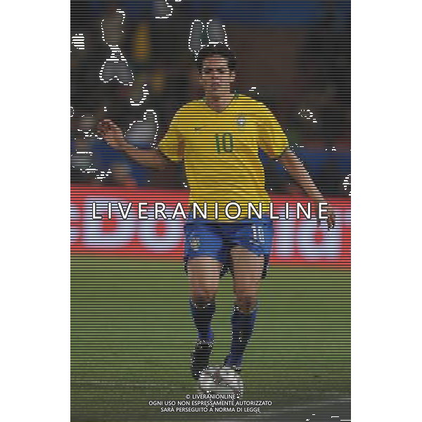 JUNE 21, 2009 - Football : fifa confederation cup south africa 2009 ,Group Stage B, final match between Italy 0-3 Brazil at Loftus Versfeld Stadium ,Pretoria, South Africa. NELLA FOTO kaka ricardo( brazil) AG ALDO LIVERANI 
