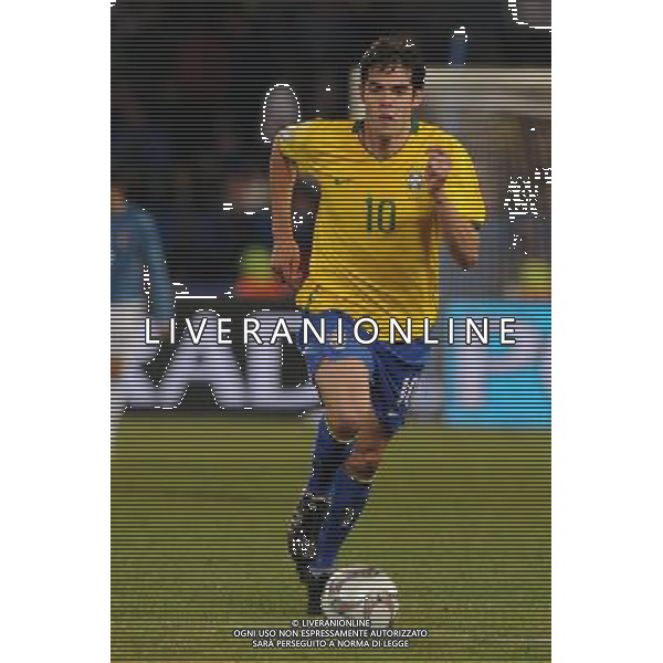 JUNE 21, 2009 - Football : fifa confederation cup south africa 2009 ,Group Stage B, final match between Italy 0-3 Brazil at Loftus Versfeld Stadium ,Pretoria, South Africa. NELLA FOTO kaka ricardo( brazil) AG ALDO LIVERANI 