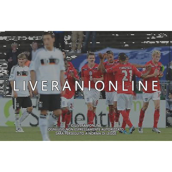 17¡ UEFA European U21 Championship 2007/2009 MD3 Group B Halmstad - 22.06.2009 Germania-Inghilterra Nella Foto:RODWELL ESULTANZA DOPO IL GOL /Ph.Vitez-Ag. Aldo Liverani