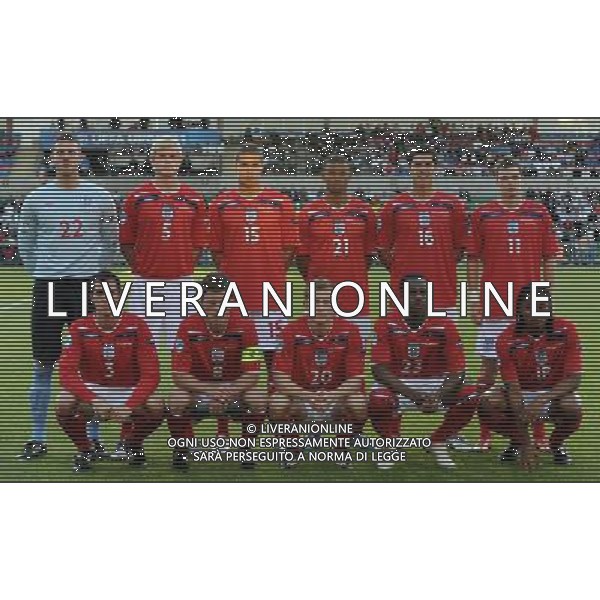 17¡ UEFA European U21 Championship 2007/2009 MD3 Group B Halmstad - 22.06.2009 Germania-Inghilterra Nella Foto: FORMAZIONE INGHILTERRA /Ph.Vitez-Ag. Aldo Liverani