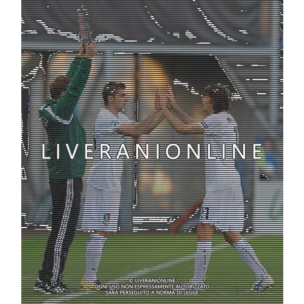 17¡ UEFA European U21 Championship 2007/2009 MD3 GroupA Helsingborg - 23.06.2009 Bielorussia-Italia Nella Foto:PAOLO DE CEGLIE INFORTUNATO SOSTITUITO DA DESSENA DANIELE /Ph.Vitez-Ag. Aldo Liverani