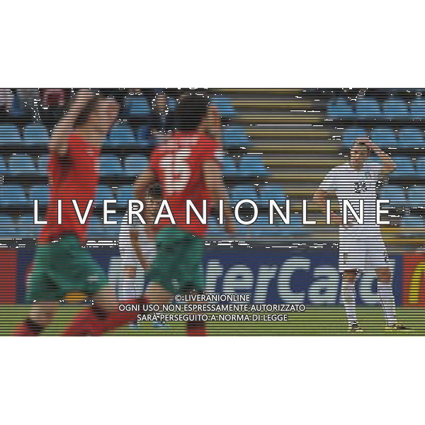17o UEFA European U21 Championship 2007/2009 MD3 GroupA Helsingborg - 23.06.2009 Bielorussia-Italia Nella Foto:DELUSIONE ITALIA AL GOL DELLA BIELORUSSIA /Ph.Vitez-Ag. Aldo Liverani