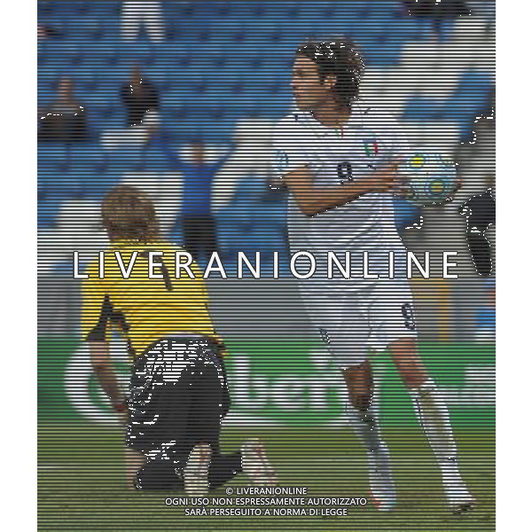 17o UEFA European U21 Championship 2007/2009 MD3 GroupA Helsingborg - 23.06.2009 Bielorussia-Italia Nella Foto:ACQUAFRESCA ESULTA /Ph.Vitez-Ag. Aldo Liverani