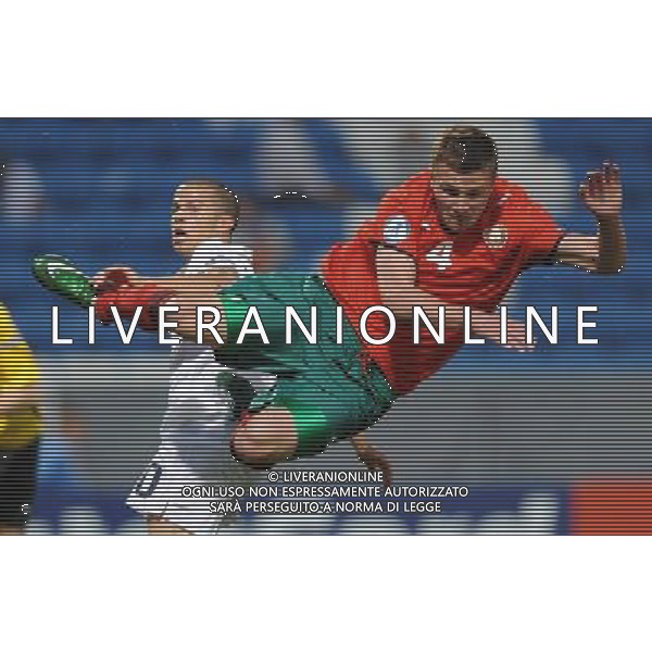 17o UEFA European U21 Championship 2007/2009 Helsingborg - 23.06.2009 Bielorussia-Italia Nella Foto: SEBASTIAN GIOVINCO OCCASIONE DA GOL ANTICIPATO DA SHITOV /Ph.Vitez-Ag. Aldo Liverani