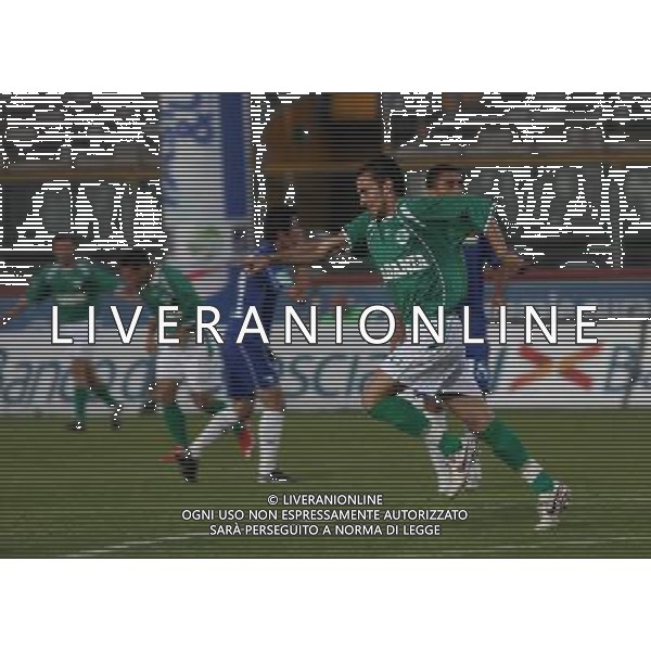 BRESCIA 24/06/2009 CALCIO WORLD CUP 2009 PADANIA-KURDISTAN NELLA FOTO l\' esultanza di ferrari goal 1-0 PH AG.ALDO LIVERANI SAS