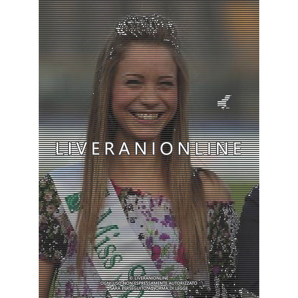 BRESCIA 24/06/2009 CALCIO WORLD CUP 2009 PADANIA-KURDISTAN NELLA FOTO miss padania PH AG.ALDO LIVERANI SAS