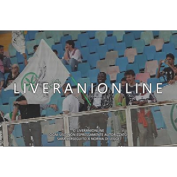 BRESCIA 24/06/2009 CALCIO WORLD CUP 2009 PADANIA-KURDISTAN NELLA FOTO tifoso padano PH AG.ALDO LIVERANI SAS