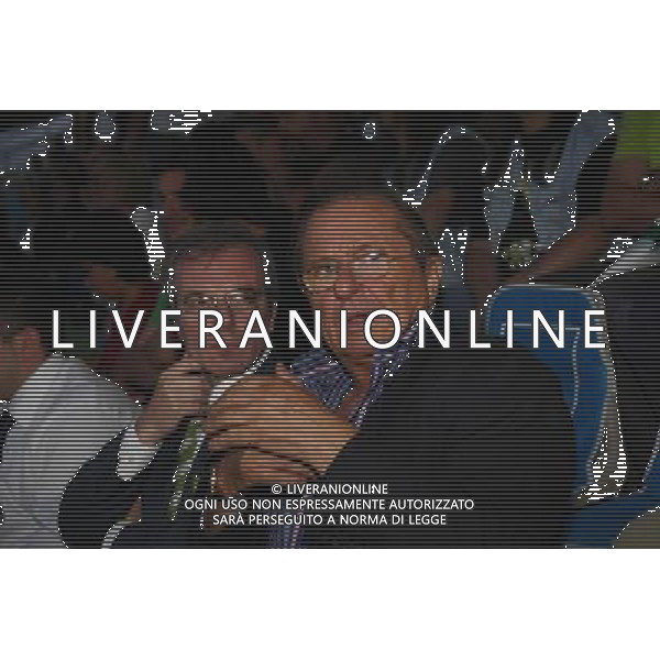 BRESCIA 24/06/2009 CALCIO WORLD CUP 2009 PADANIA-KURDISTAN NELLA FOTO Daniele Molgora e Gino Corioni PH AG.ALDO LIVERANI SAS