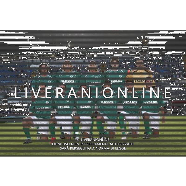 BRESCIA 24/06/2009 CALCIO WORLD CUP 2009 PADANIA-KURDISTAN NELLA FOTO formazione padania PH AG.ALDO LIVERANI SAS