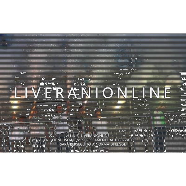 BRESCIA 24/06/2009 CALCIO WORLD CUP 2009 PADANIA-KURDISTAN NELLA FOTO tifosi padani PH AG.ALDO LIVERANI SAS