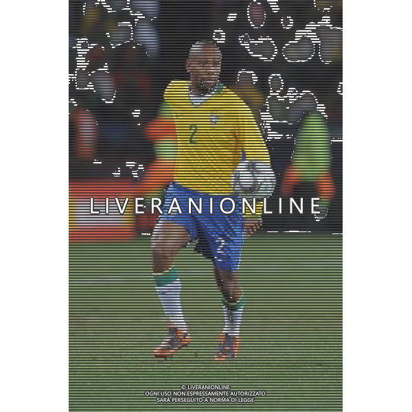 25/06/2009 CALCIO: fifa confederation cup south africa 2009 Ellis park Stadium ,Johannesburg, South Africa BRASILE SUD AFRICA nella foto maicon douglas (brazil ) ph.ag.aldo liverani sas