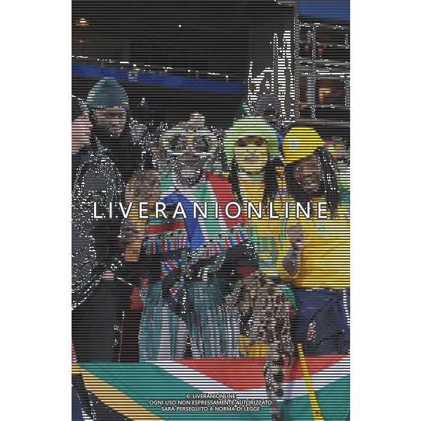 25/06/2009 CALCIO: fifa confederation cup south africa 2009 Ellis park Stadium ,Johannesburg, South Africa BRASILE SUD AFRICA nella foto tifosi dud africa ph.ag.aldo liverani sas