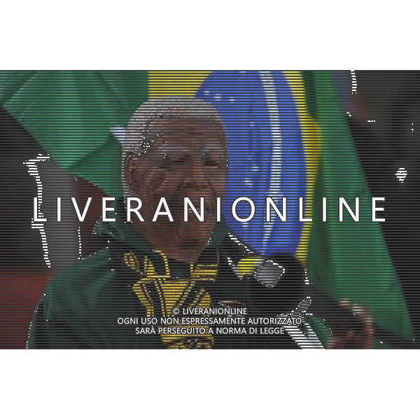 25/06/2009 CALCIO: fifa confederation cup south africa 2009 Ellis park Stadium ,Johannesburg, South Africa BRASILE SUD AFRICA nella foto tifoso ph.ag.aldo liverani sas