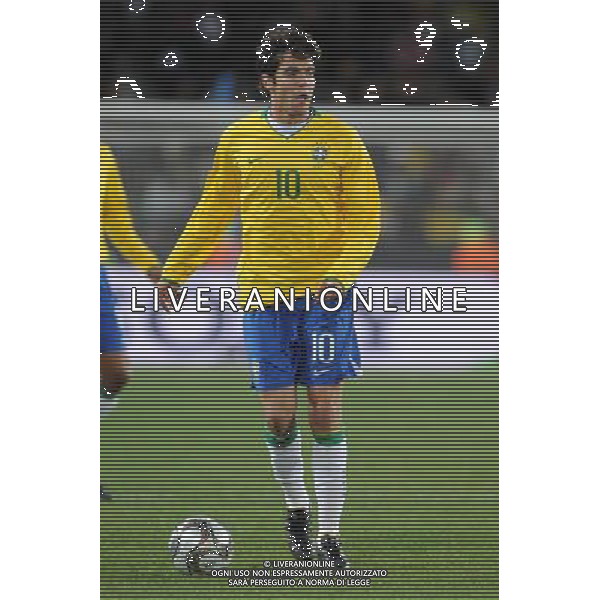 25/06/2009 CALCIO: fifa confederation cup south africa 2009 Ellis park Stadium ,Johannesburg, South Africa BRASILE SUD AFRICA nella foto kaka ricardo ph.ag.aldo liverani sas