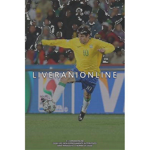 25/06/2009 CALCIO: fifa confederation cup south africa 2009 Ellis park Stadium ,Johannesburg, South Africa BRASILE SUD AFRICA nella foto kaka ricardo ph.ag.aldo liverani sas