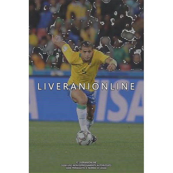 25/06/2009 CALCIO: fifa confederation cup south africa 2009 Ellis park Stadium ,Johannesburg, South Africa BRASILE SUD AFRICA nella foto felipe melo ph.ag.aldo liverani sas