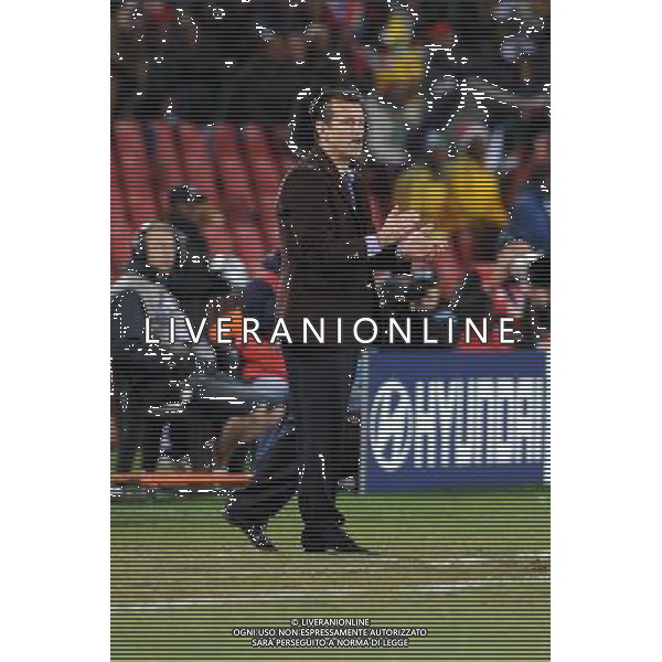 25/06/2009 CALCIO: fifa confederation cup south africa 2009 Ellis park Stadium ,Johannesburg, South Africa BRASILE SUD AFRICA nella foto dunga carlos ph.ag.aldo liverani sas