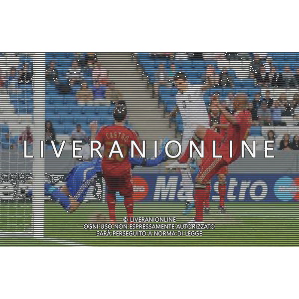 17¡ UEFA European U21 Championship 2007/2009 Semifinale Helsingborg - 26.06.2009 Italia-Germania Nella Foto:NEUER ANTICIPA ANDREOLLI /Ph.Vitez-Ag. Aldo Liverani