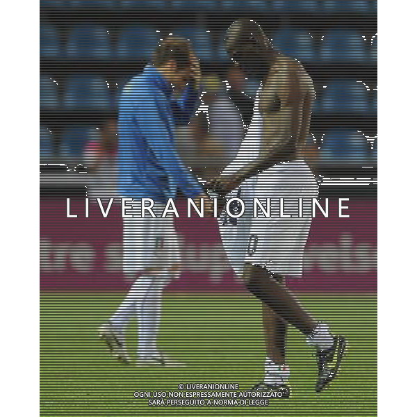 17¡ UEFA European U21 Championship 2007/2009 Semifinale Helsingborg - 26.06.2009 Italia-Germania Nella Foto:DELUSIONE MOTTA E BALOTELLI /Ph.Vitez-Ag. Aldo Liverani