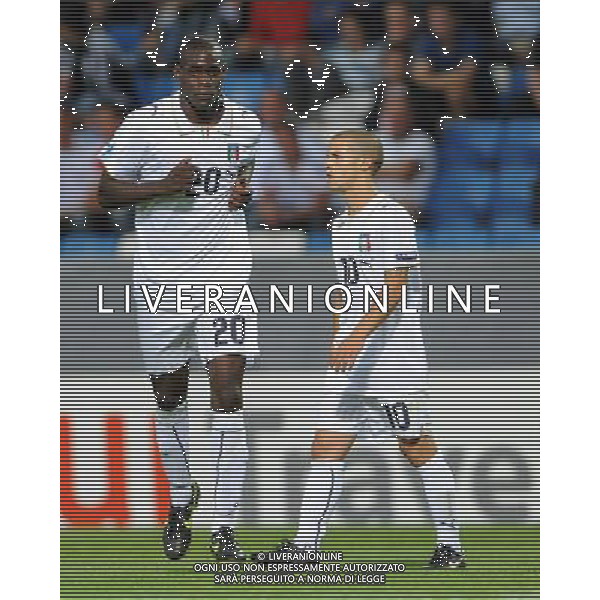 17¡ UEFA European U21 Championship 2007/2009 Semifinale Helsingborg - 26.06.2009 Italia-Germania Nella Foto:BALOTELLI-GIOVINCO /Ph.Vitez-Ag. Aldo Liverani