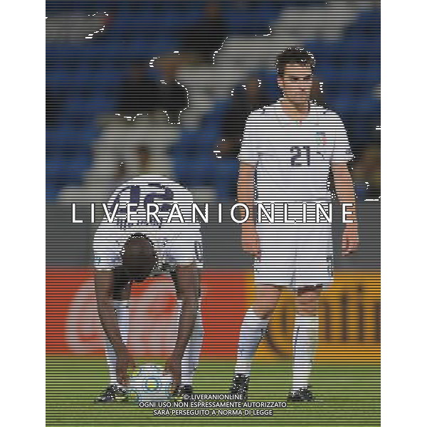 17¡ UEFA European U21 Championship 2007/2009 Semifinale Helsingborg - 26.06.2009 Italia-Germania Nella Foto:BALOTELLI MARIO-CIGARINI LUCA /Ph.Vitez-Ag. Aldo Liverani