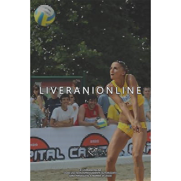 MILANO 28/6/2009 PIAZZA DEL CANNONE PARCO SEMPIONE BEACH VOLLEY CHIQUITA TOUR FOTO ROMANO/AG ALDO LIVERANI